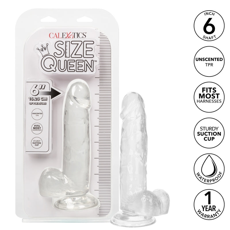 6” Size Queen Clear — photo 4