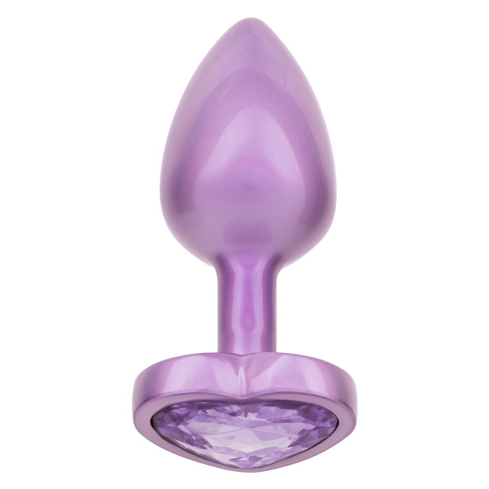 Jewel Amethyst Heart Plug Small — photo 2