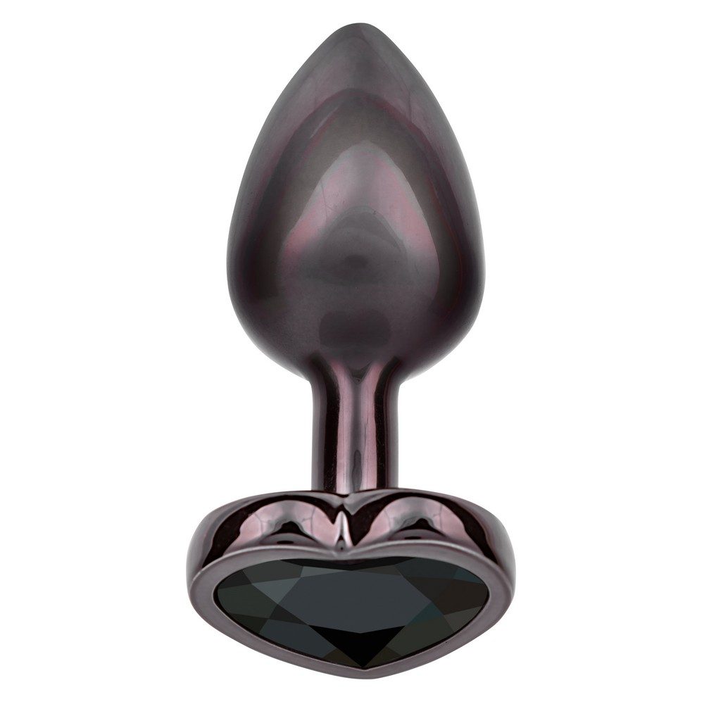 Jewel Black Diamond Heart Plug Small — photo 2