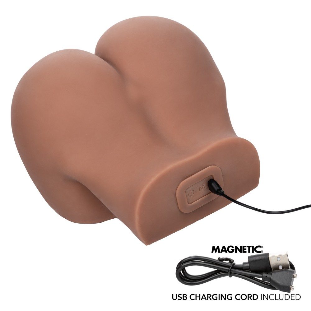 Stroke It Vibrating Twerking BBL Brown — photo 4