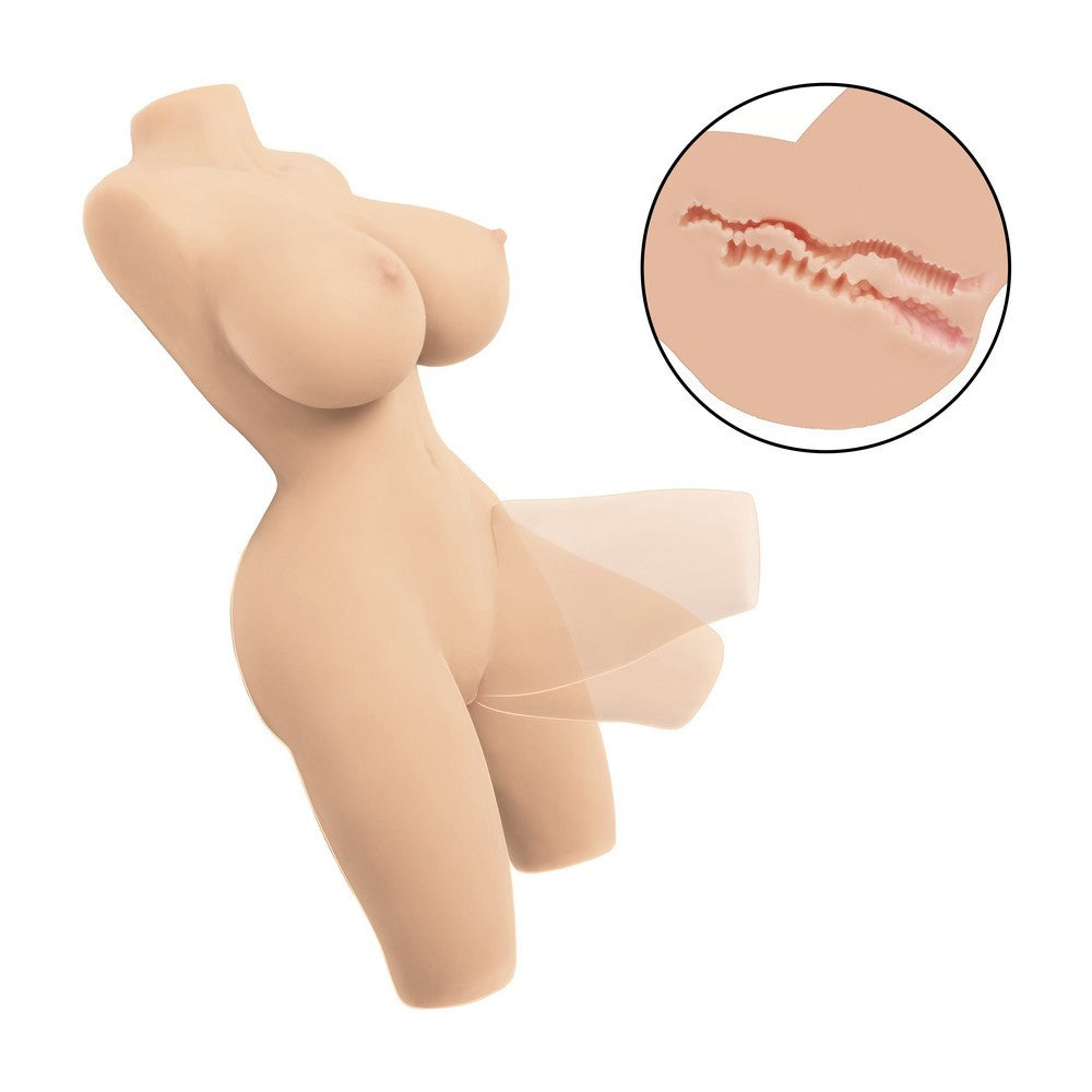 Stroke It Life Size Poseable Body Banger Ivory — photo 3
