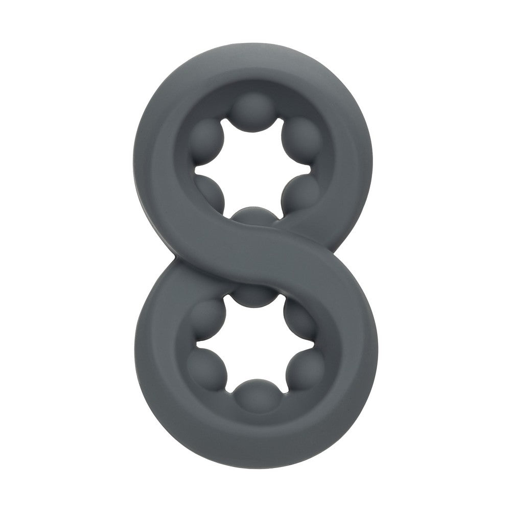 Alpha Liquid Silicone Beaded Crazy 8 Ring — photo 2