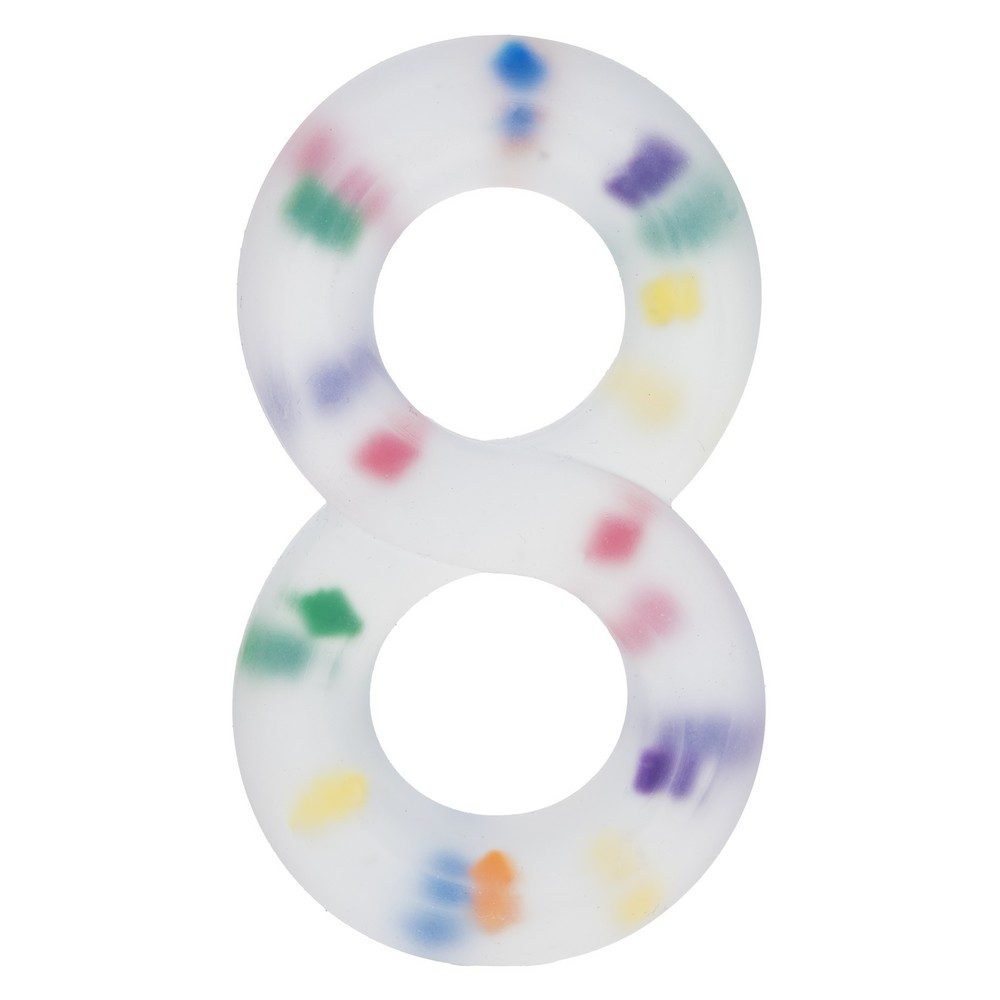 Liquid Silicone Crazy 8 Party Ring — photo 2