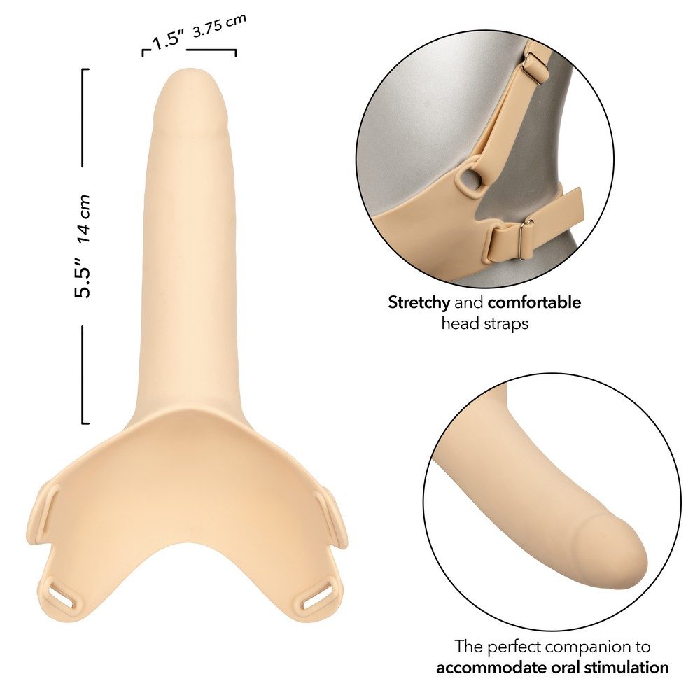 Accommodator Silicone Dong Ivory — photo 3