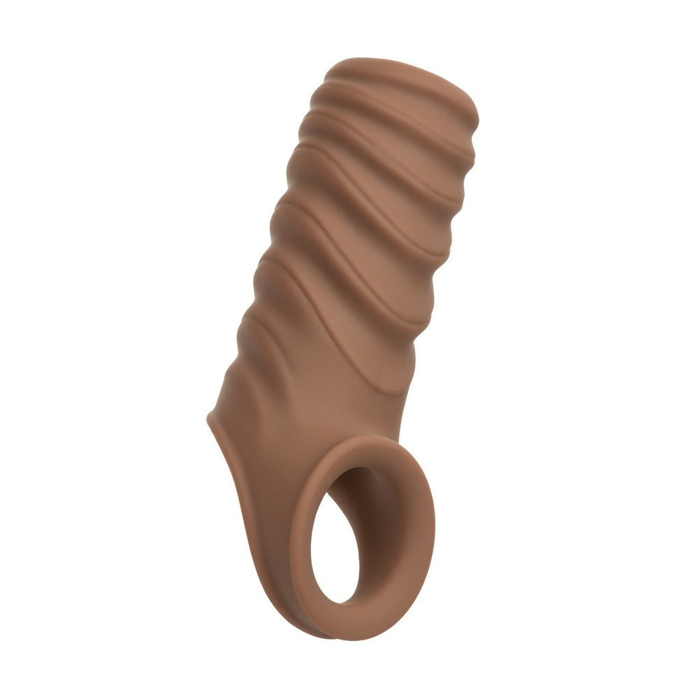 Liquid Silicone Reversible Sleeve Brown — photo 2