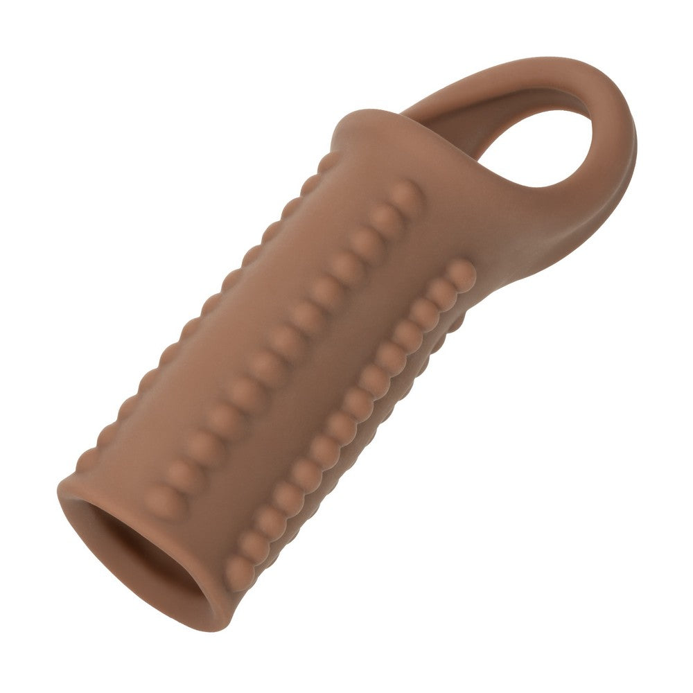Liquid Silicone Reversible Sleeve Brown — photo 5