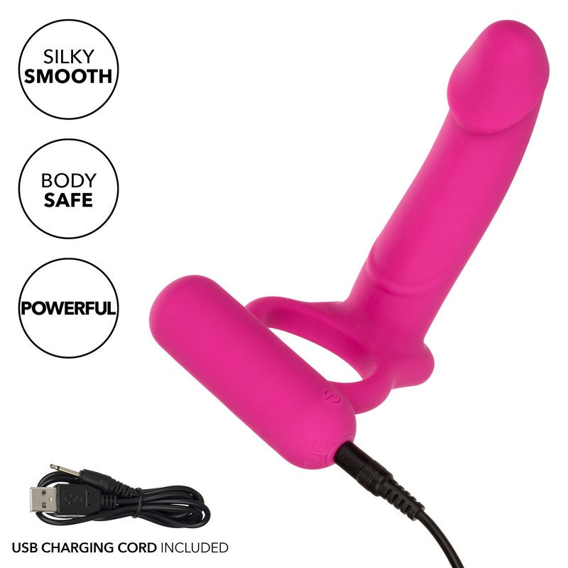 Rechargeable Silicone Double Diver — photo 5