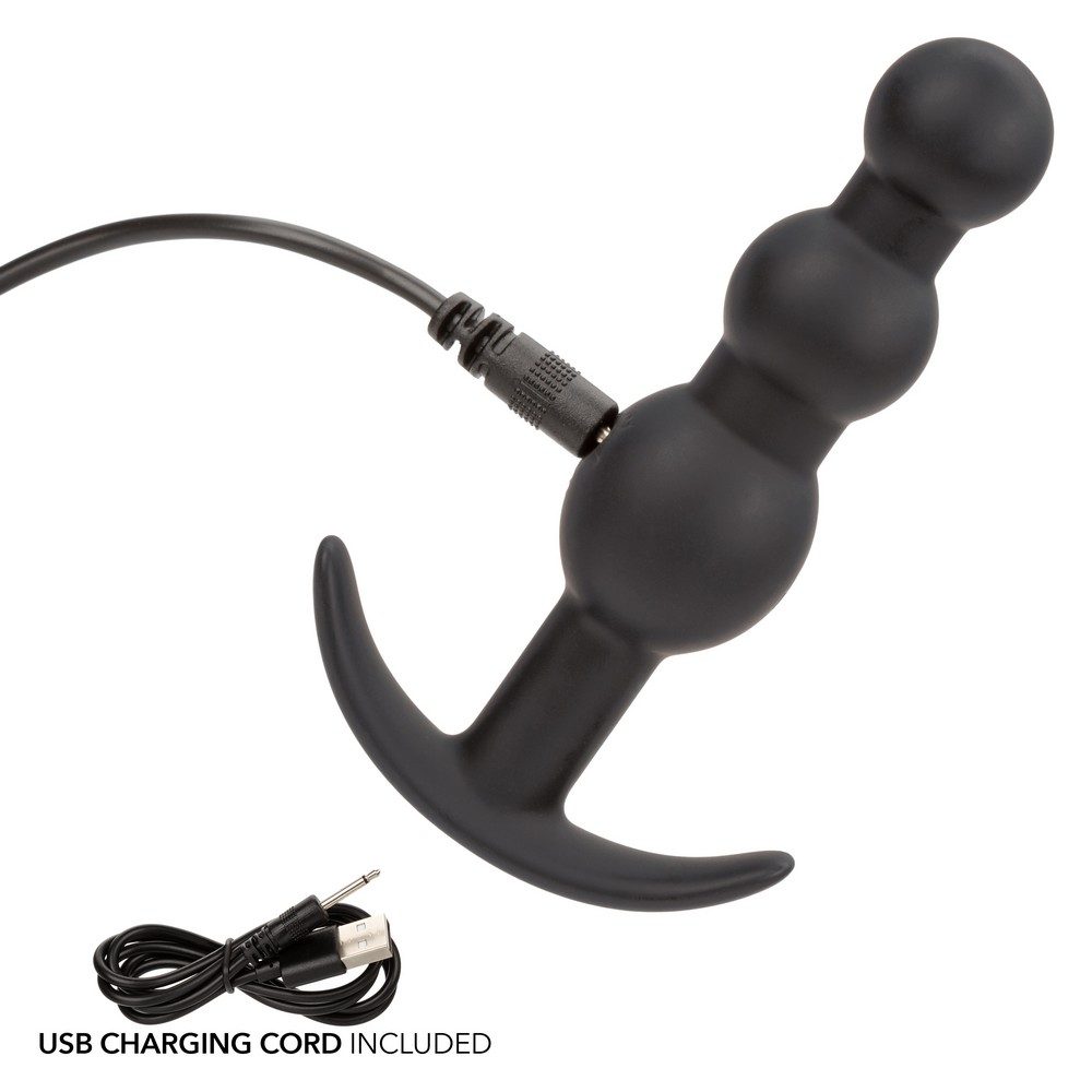Boundless Vibrating Beaded Plug — photo 4