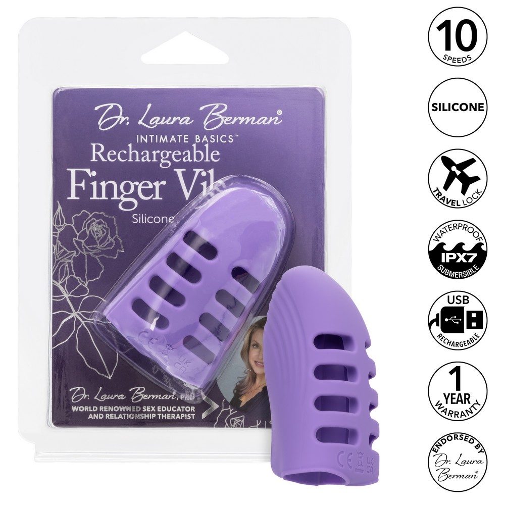 Dr. Laura Berman Rechargeable Finger Vibe — photo 4