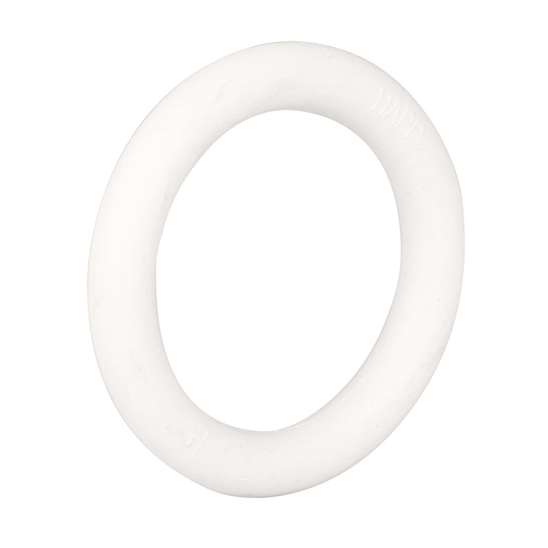 Single White Rubber Ring Small — photo 2