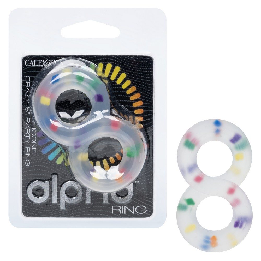 Liquid Silicone Crazy 8 Party Ring