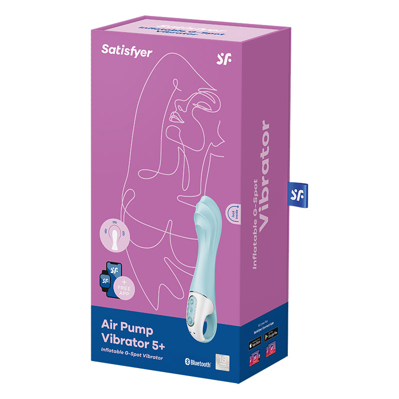 Air Pump Vibrator 5+ Light Blue — photo 2