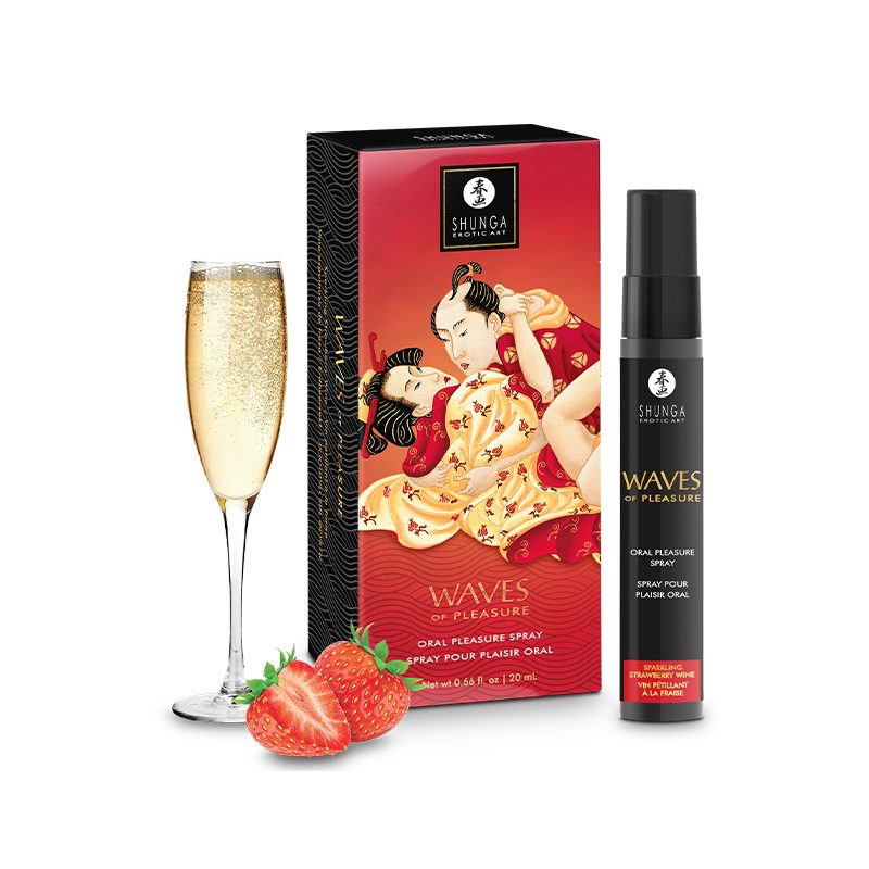 Waves of Pleasure Oral Spray Strawberry Wine
