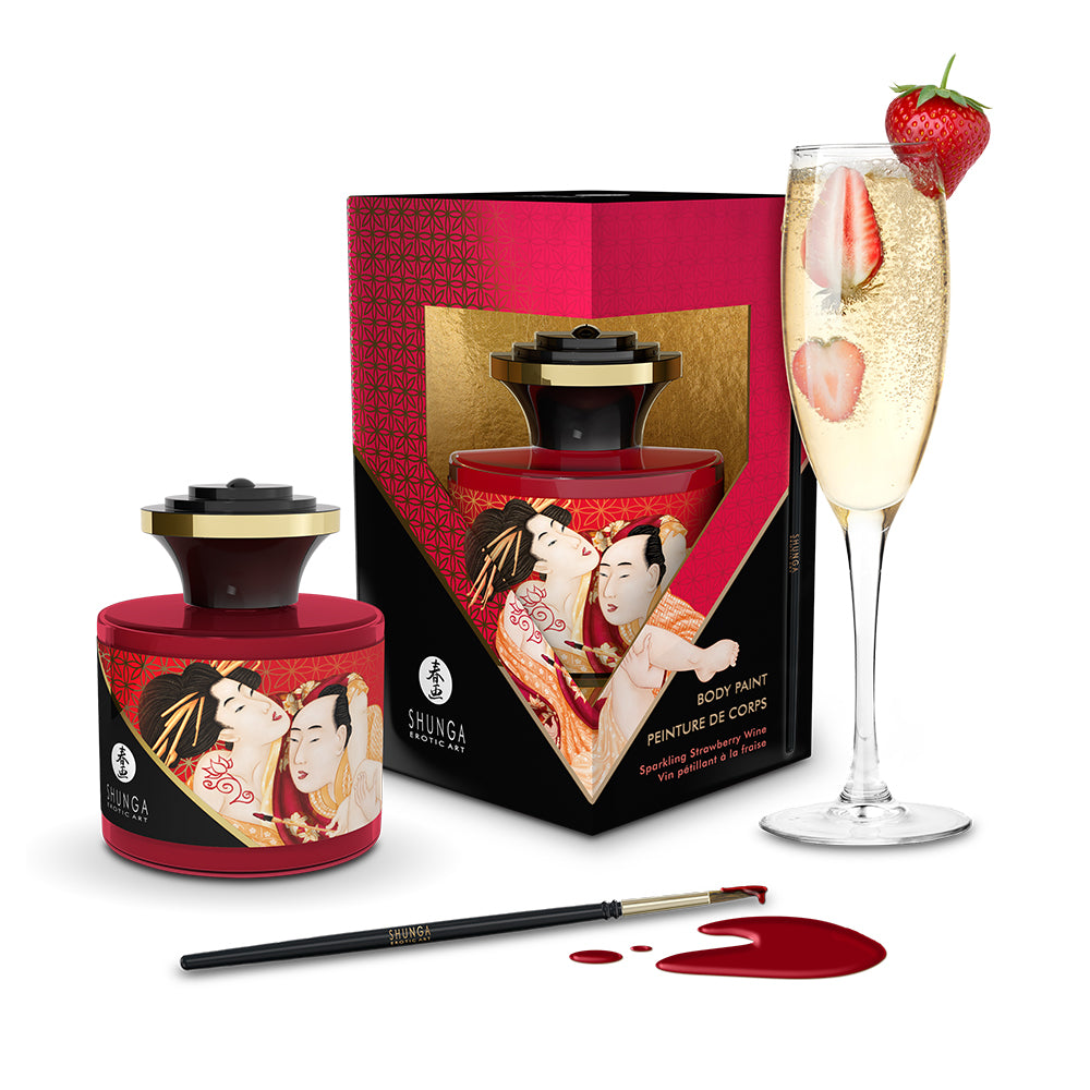 Body Paint Sparkling Strawberry Wine