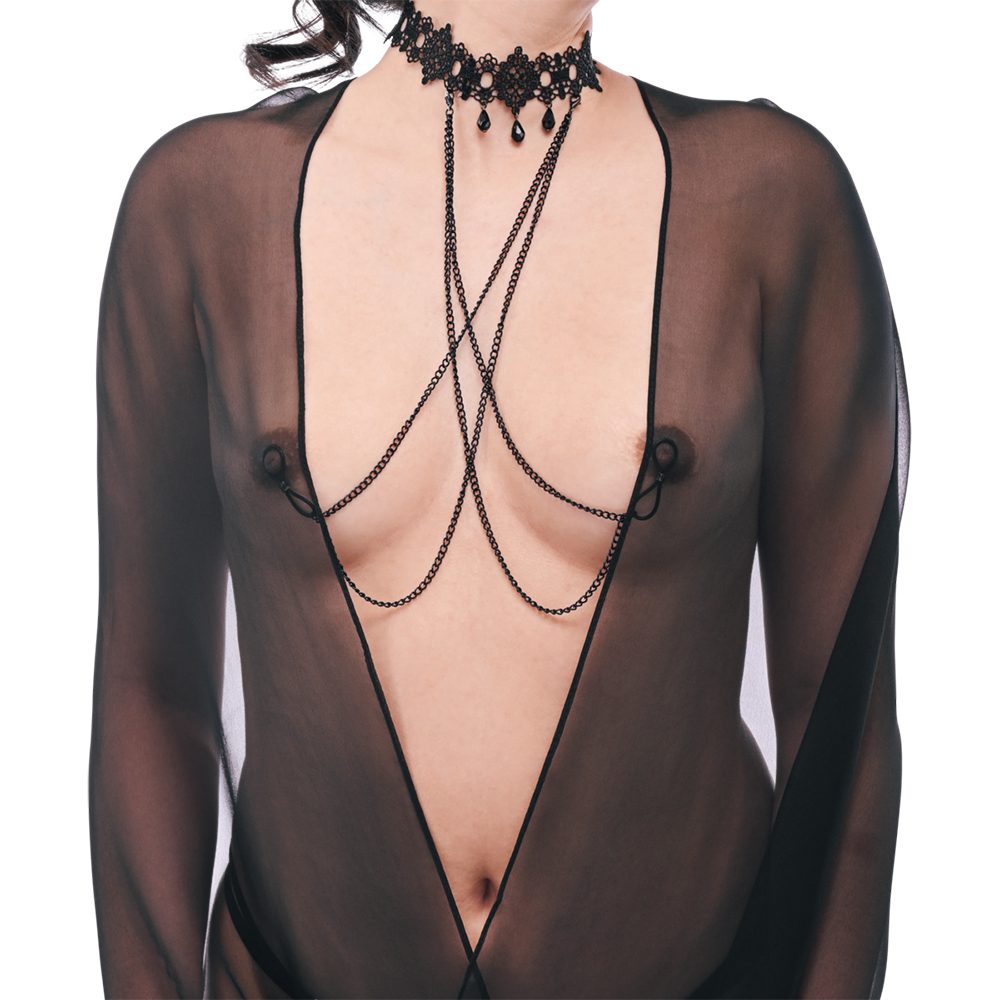 Collar with Nipple Ties — photo 2