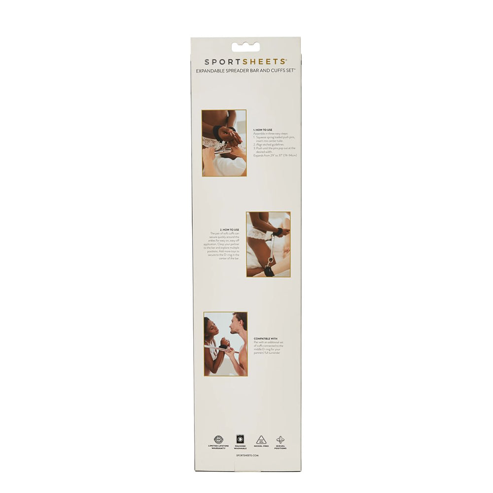 Expandable Spreader Bar & Cuff Set — photo 4