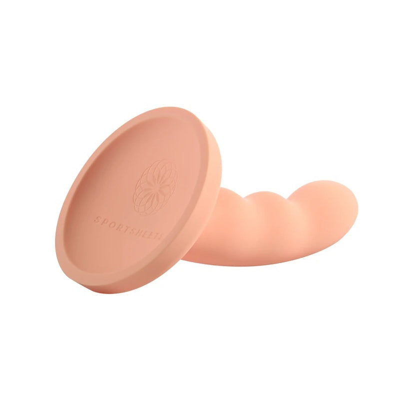 Ren 6” Silicone Dildo Peach — photo 2