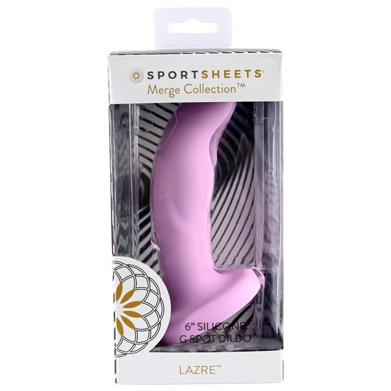 Lazre 6” Silicone Dildo Purple — photo 3