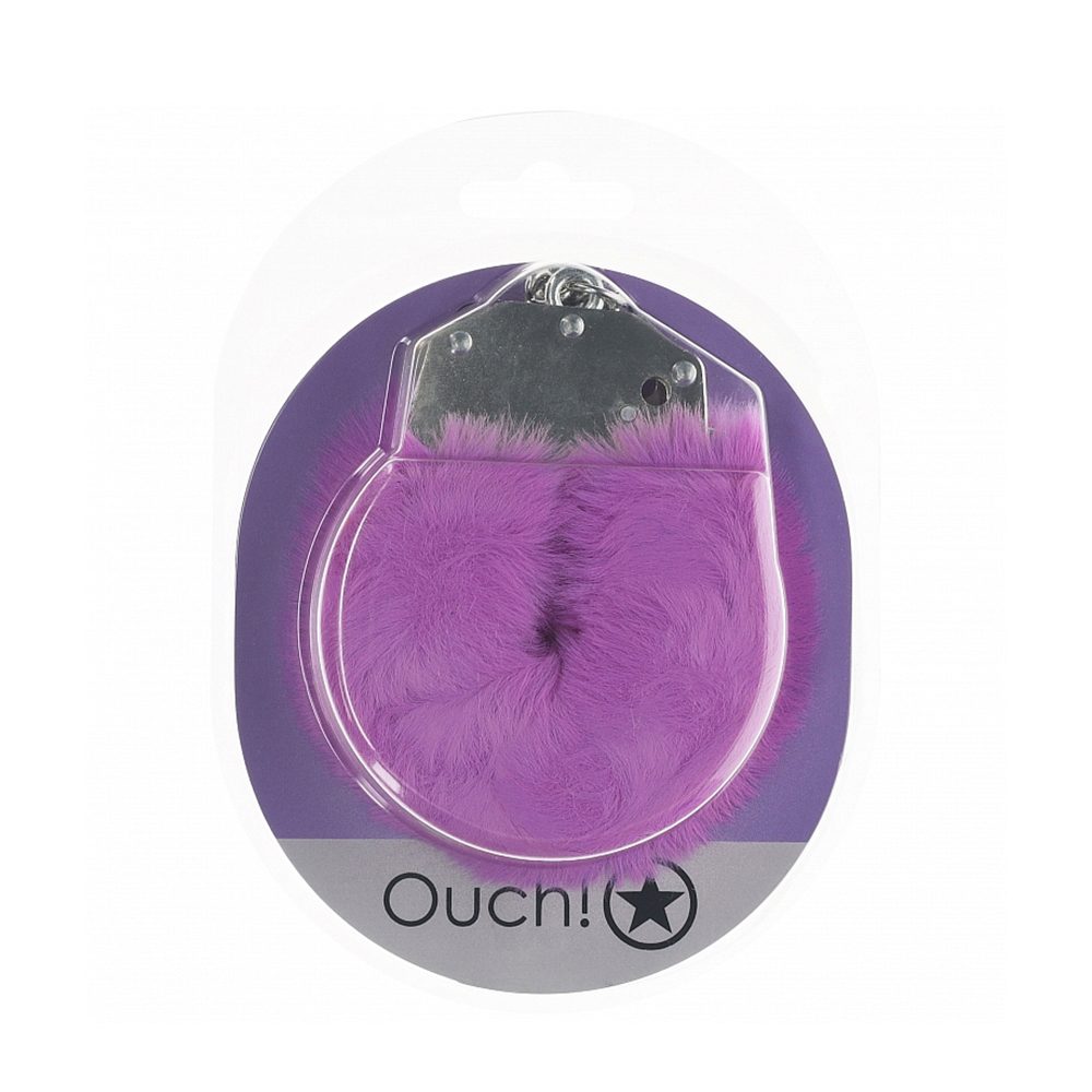 Heavy-Duty Fluffy Cuffs Purple — photo 2