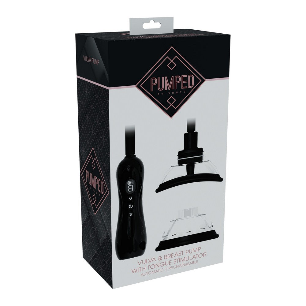 Auto Vulva & Breast Pump Black