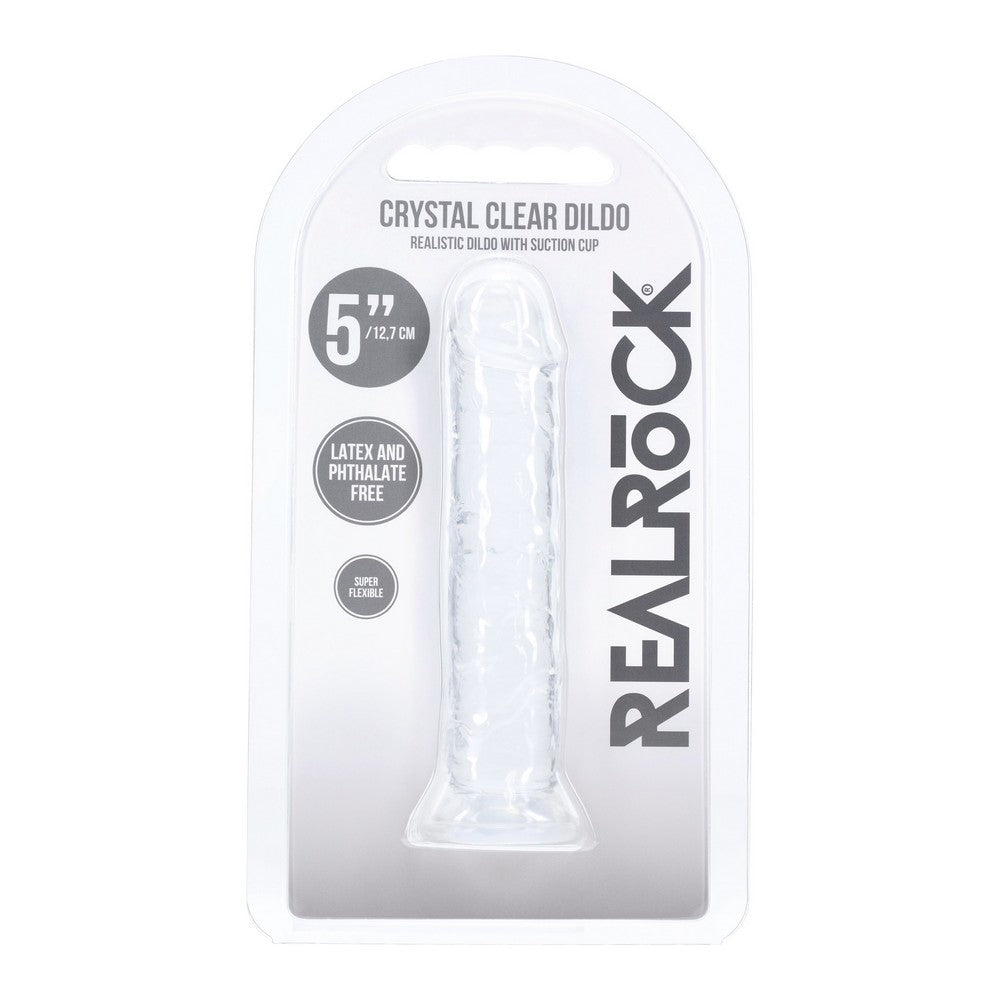 5″ Realrock Dildo Transparent
