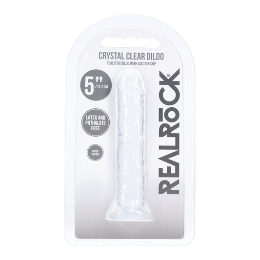5″ Realrock Dildo Transparent