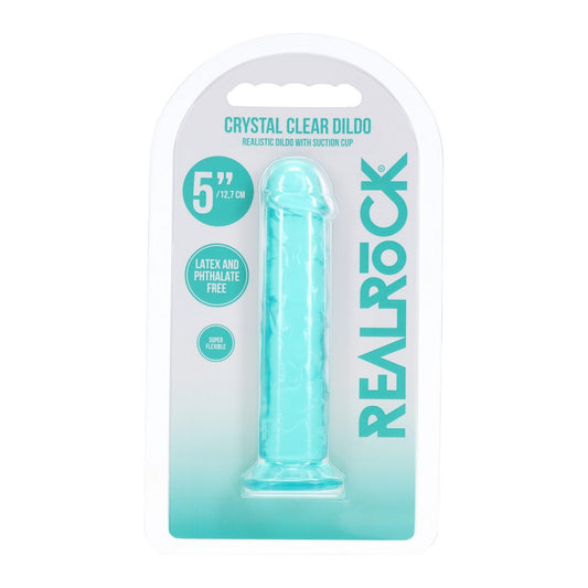 5″ Realrock Dildo Turquoise