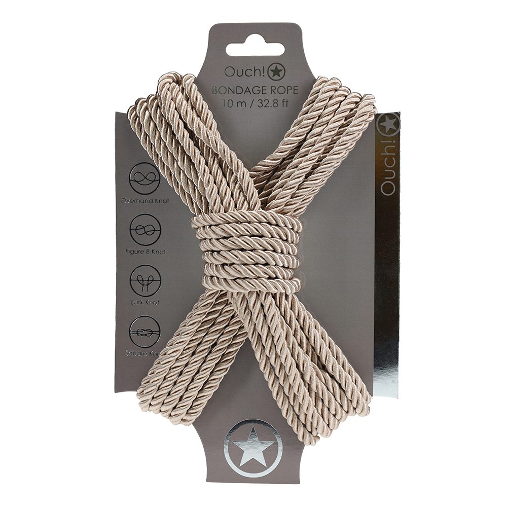 Ouch! Bondage Rope 10m Gold