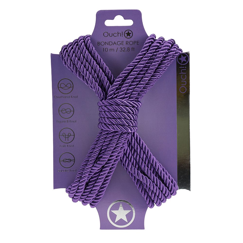 Ouch! Bondage Rope 10m Purple