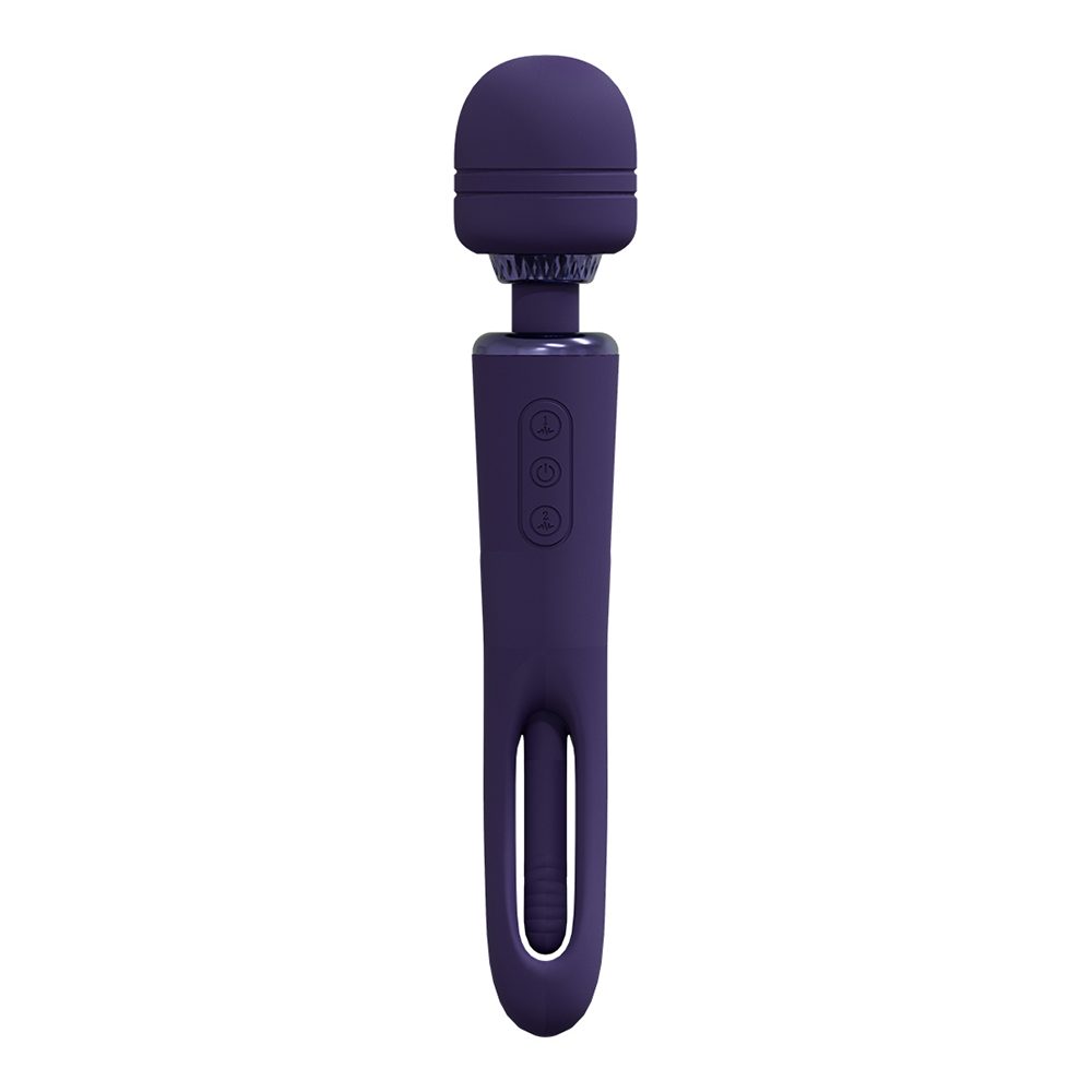 Kiku Double Wand w/G-Spot Purple