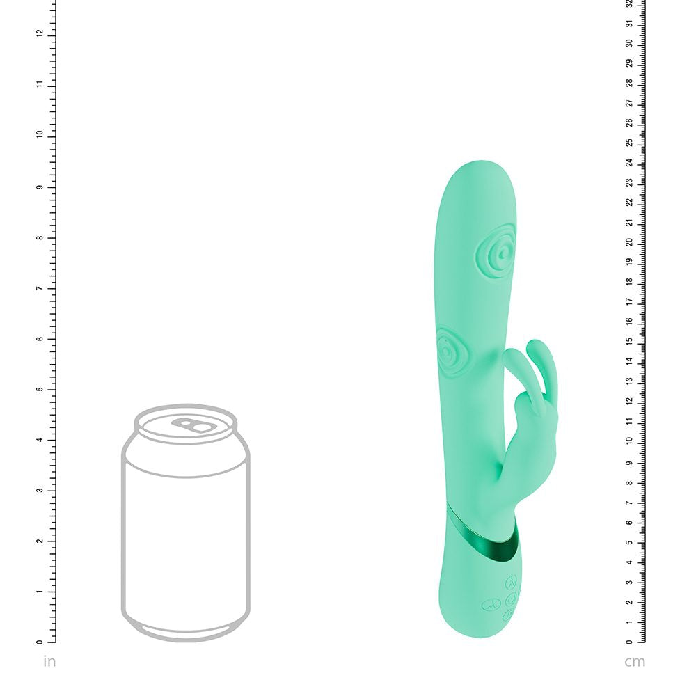 Mimi Triple Motor G-Spot Tapping Vibe Green — photo 3