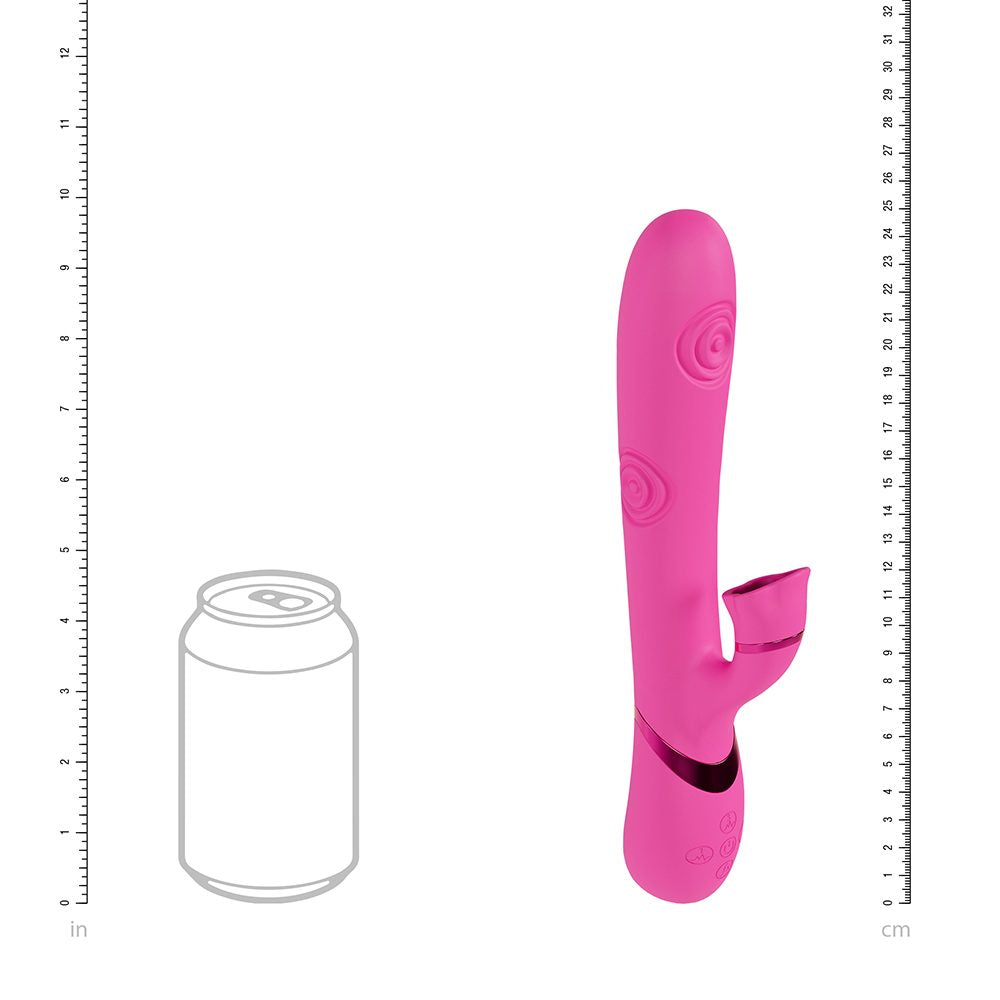 Fiore Triple Motor G-Spot Air Wave Vibe Pink — photo 3