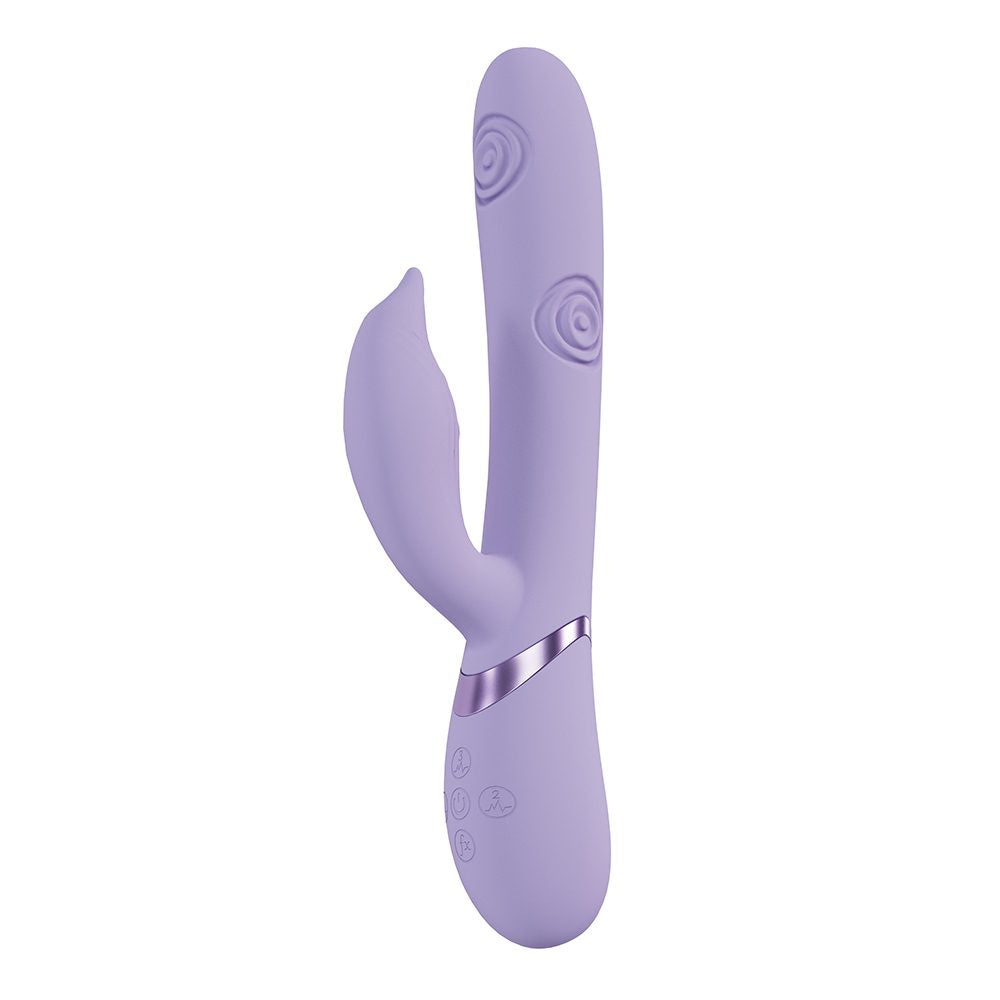 Pallina Triple Motor G-Spot Beaded Vibe Lavender — photo 2