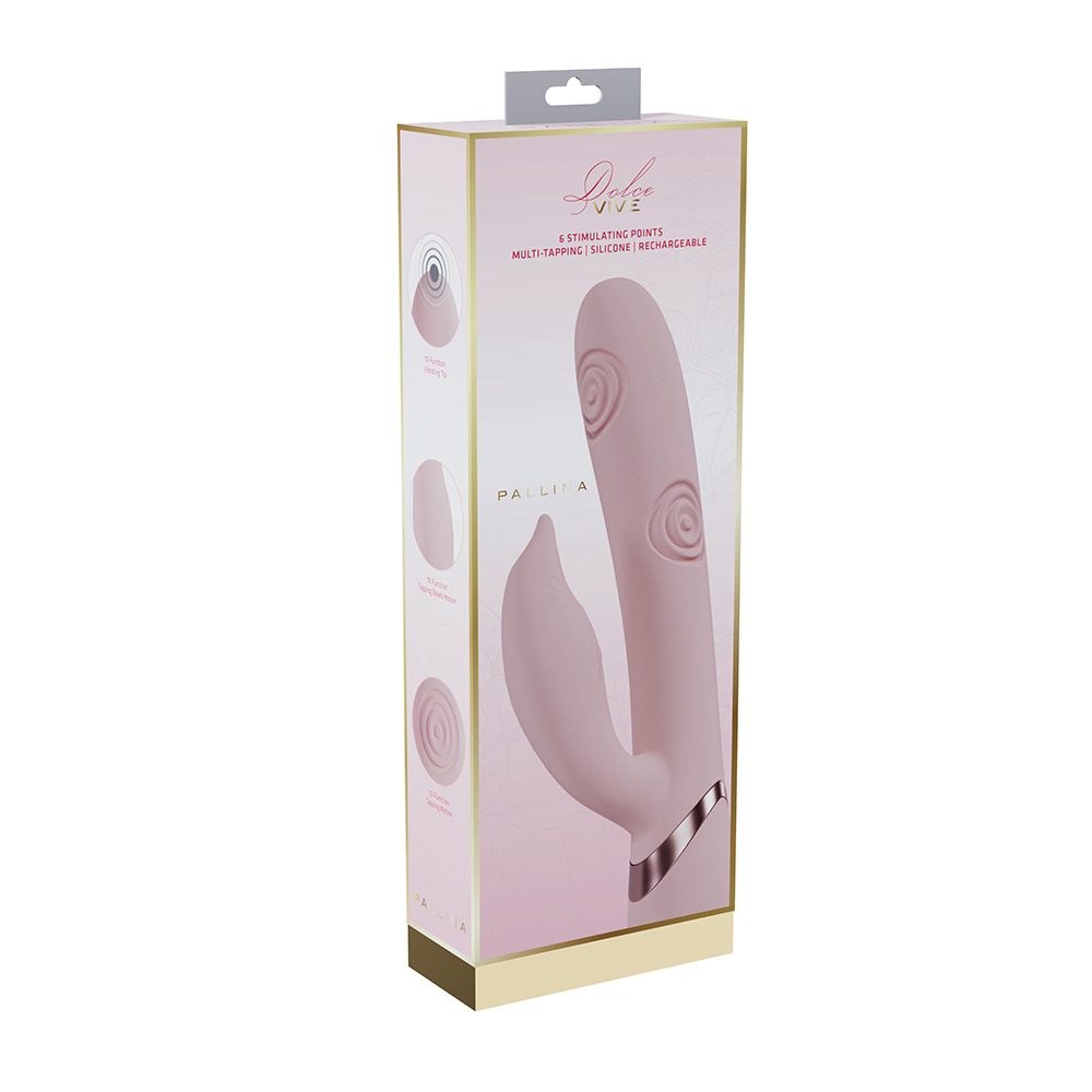 Pallina Triple Motor G-Spot Beaded Vibe Pink