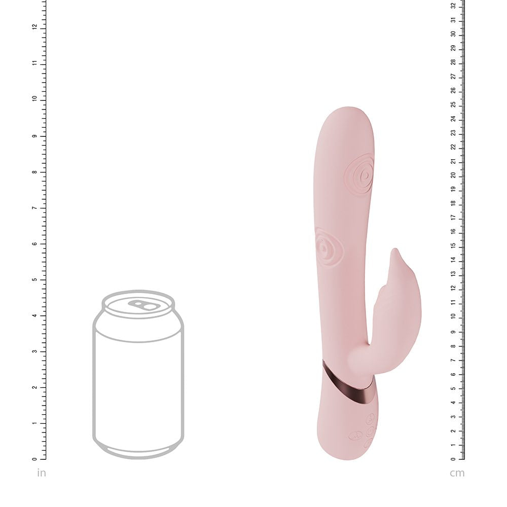 Pallina Triple Motor G-Spot Beaded Vibe Pink — photo 3