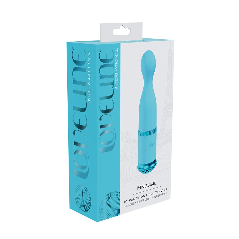 Finesse 10 Function Ball Tip Vibe Blue — photo 2