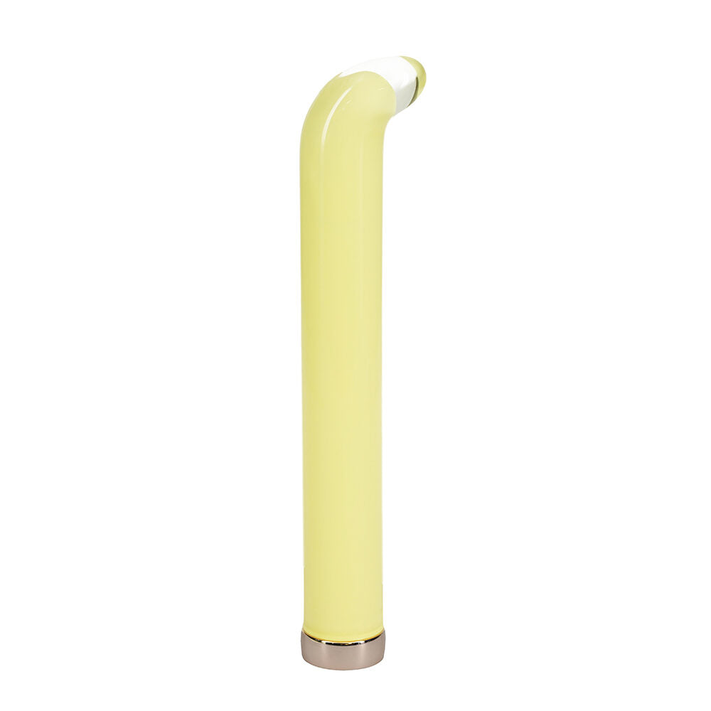 6.3″ Glass Aurora 10 Speed Rechargeable Yellow — photo 2