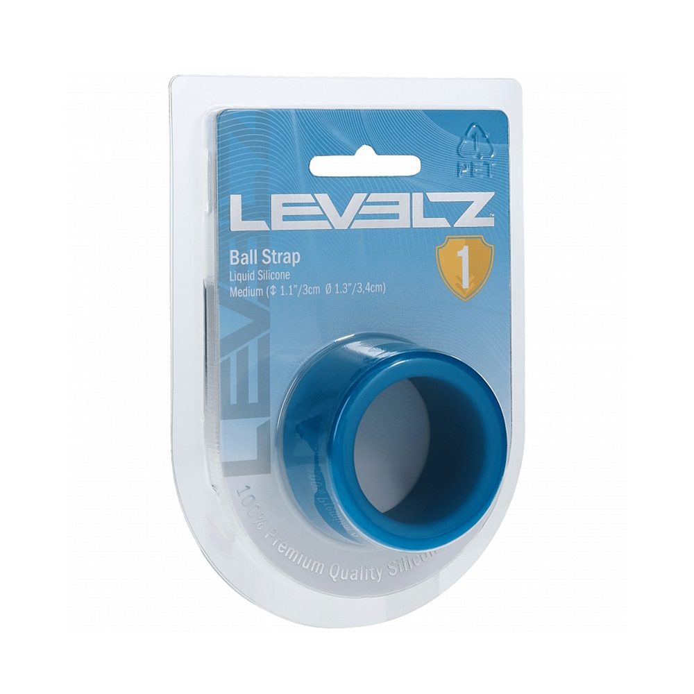 LevelZ Liquid Silicone 34mm Ball Strap Teal