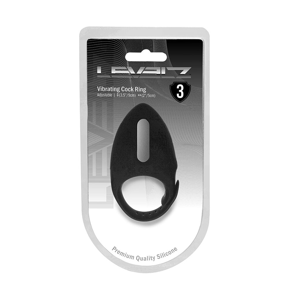LevelZ Adjustable Silicone Cock Black — photo 3