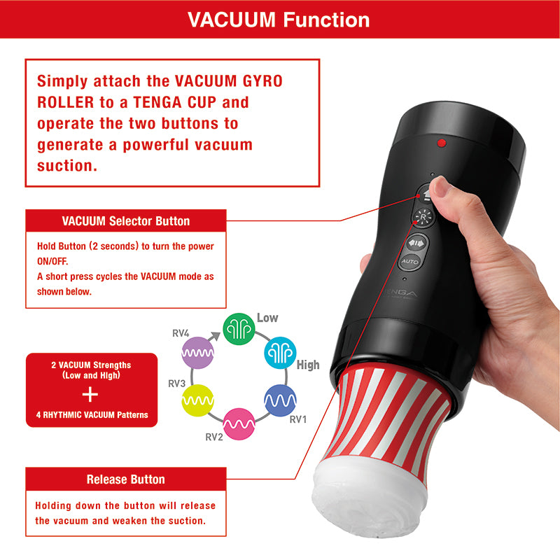 Tenga Vacuum Gyro Roller — photo 3