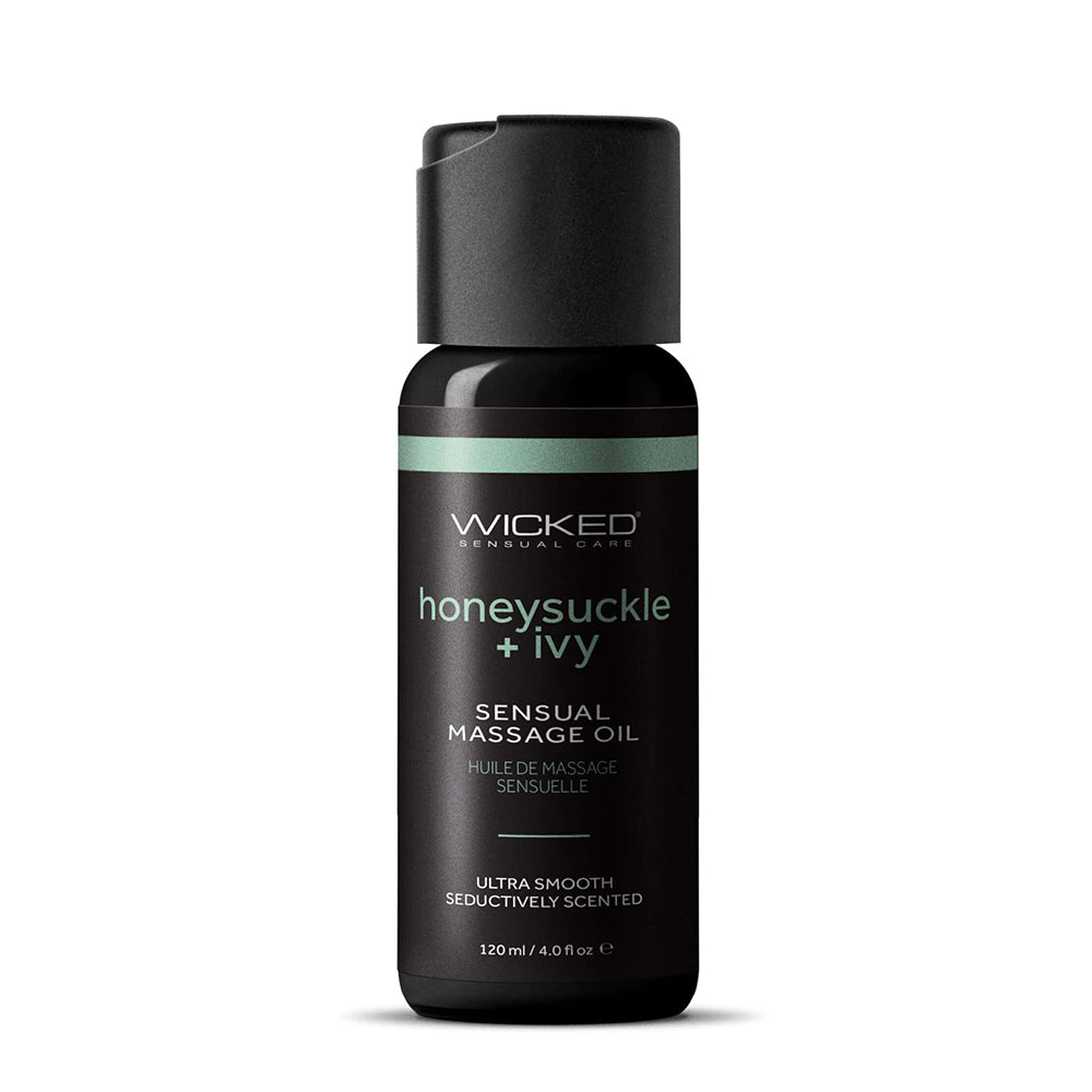 4 oz Honeysuckle and Ivy Massage Oil
