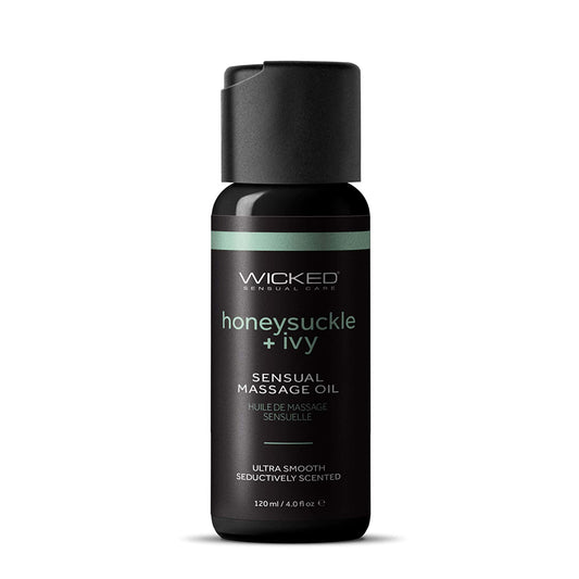 4 oz Honeysuckle and Ivy Massage Oil