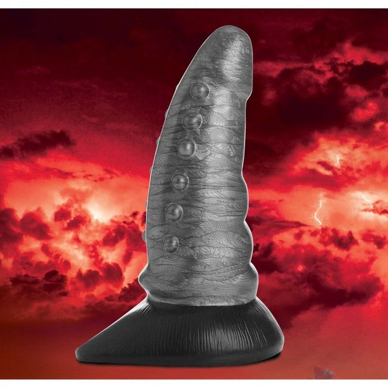 Creature Cock Beastly tapered Bumpy Silicone Dildo — photo 4