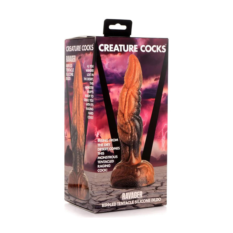 Creature Cock Ravager Rippled Tentacle Dildo — photo 2