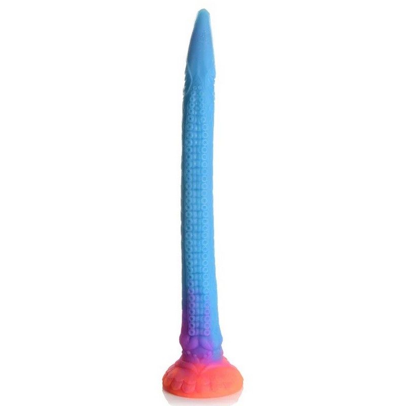 Creature Cock Makara Glow Silicone Snake Dildo — photo 2