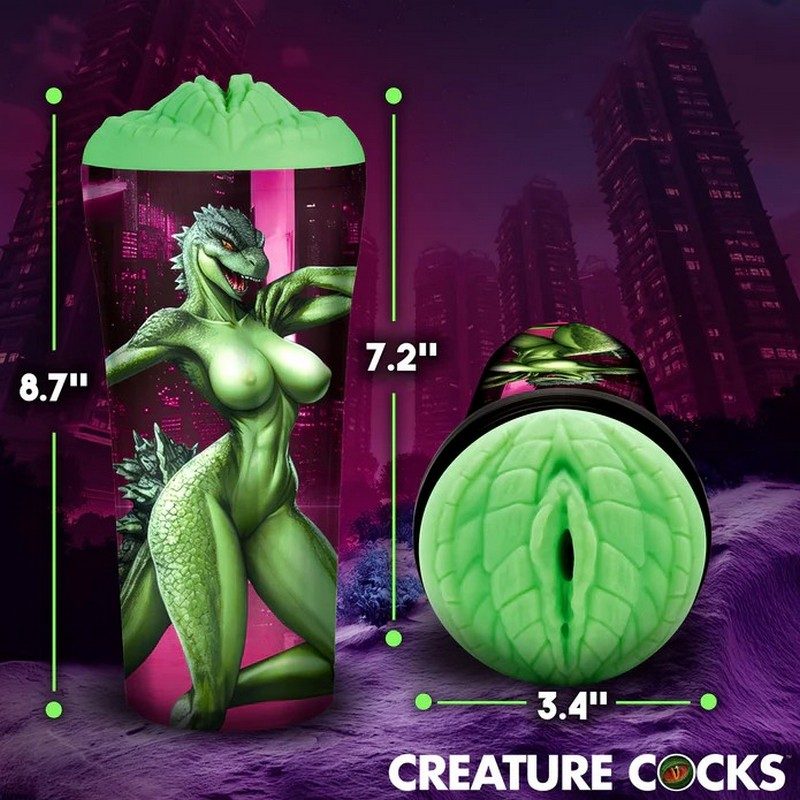 Creature Cock Fuckzilla Pussy Stroker — photo 4