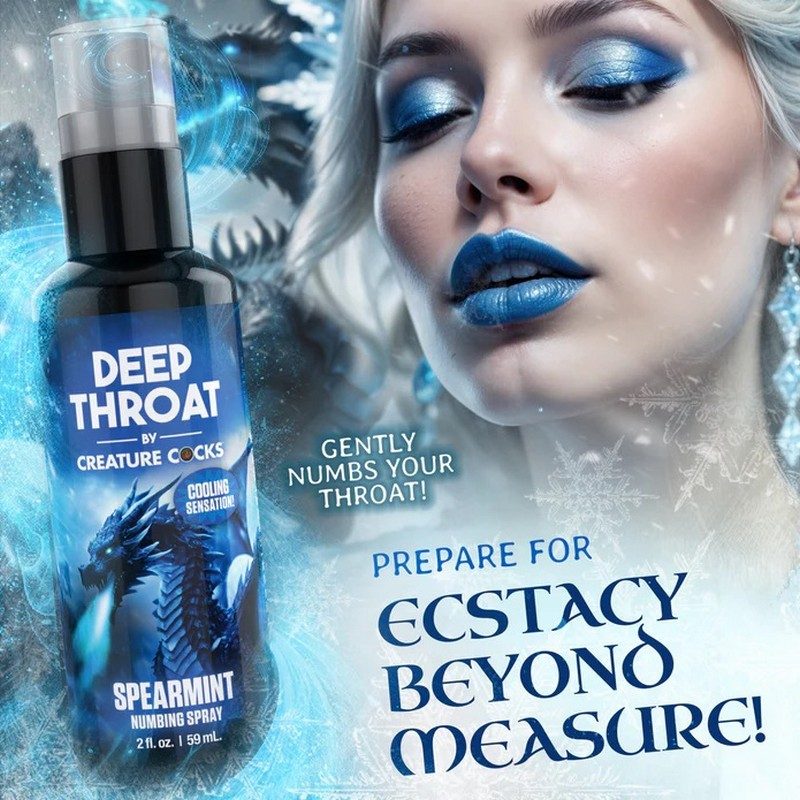Creature Cock Throat Numbing Spray 2 oz Spearmint — photo 3
