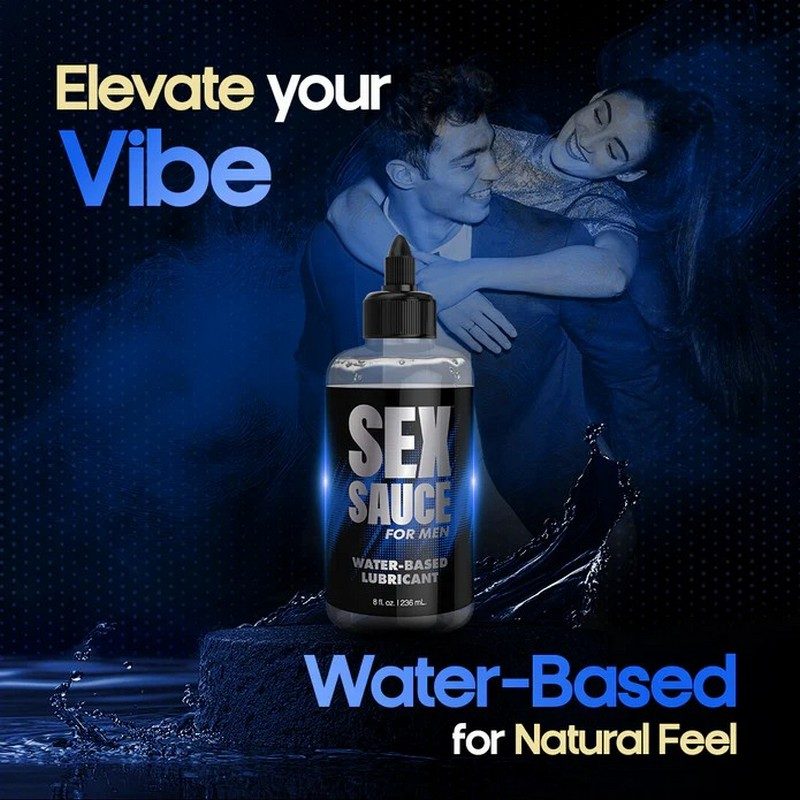 8 oz Sex Sauce for Men Water Based — photo 2