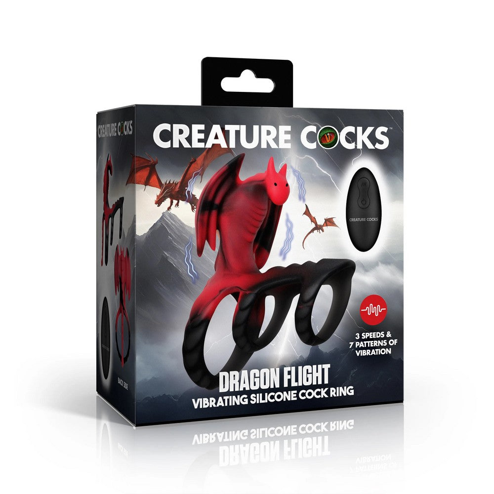Dragon Flight Vibrating Cock Ring
