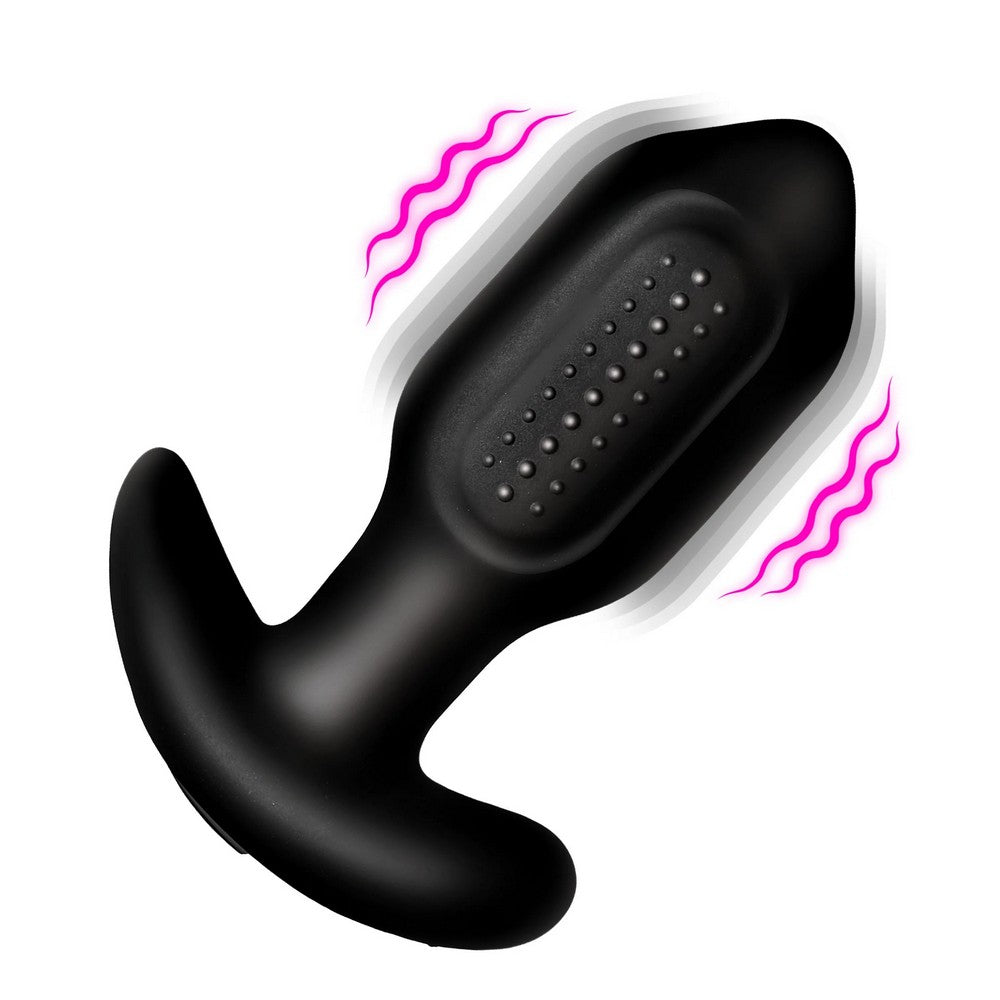 Vibrating Silicone Butt Plug — photo 2
